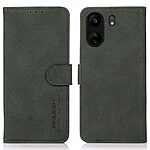 Θήκη Xiaomi Redmi 13C / Poco C65 KHAZNEH Litchi Skin Texture Leather με βάση στήριξης