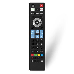 Τηλεχειριστήριο Ready-to-Use iNOS Remote Control για TV & Smart TV Samsung, LG, Sony, Philips, Panasonic TVs & Smart (INOS050101-0098)