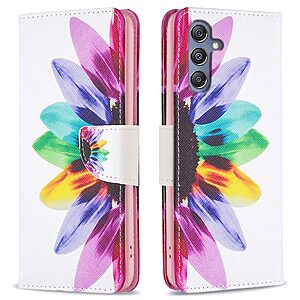 Θήκη Samsung Galaxy M34 5G OEM Colorful Petals με βάση στήριξης