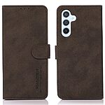 Θήκη Samsung Galaxy M34 5G KHAZNEH Litchi Retro Texture Leather με βάση στήριξης