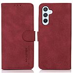 Θήκη Samsung Galaxy M34 5G KHAZNEH Litchi Retro Texture Leather με βάση στήριξης