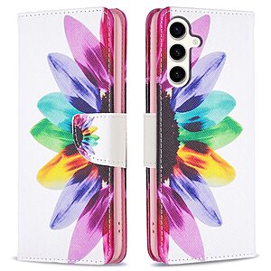 Θήκη Samsung Galaxy S23 FE 5G OEM Colorful Petals με βάση στήριξης