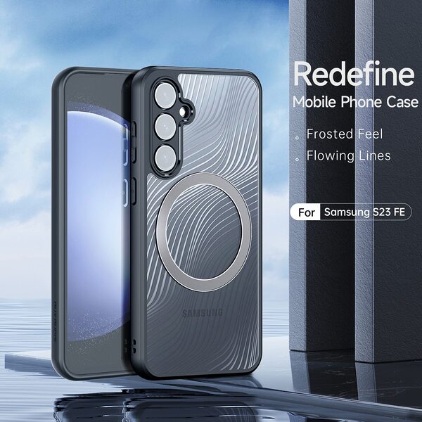 Θήκη Samsung Galaxy S23 FE 5G DUX DUCIS Aimo Series συμβατό με MagSafe φορτιστή - Ανθεκτική στις Πτώσεις μαύρο - Image 3