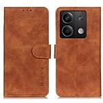 Θήκη Xiaomi Redmi Note 13 5G KHAZNEH Litchi Retro Texture Leather με βάση στήριξης