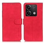 Θήκη Xiaomi Redmi Note 13 5G KHAZNEH Litchi Retro Texture Leather με βάση στήριξης