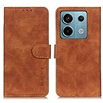 Θήκη Xiaomi Redmi Note 13 Pro 5G KHAZNEH Litchi Retro Texture Leather με βάση στήριξης