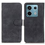 Θήκη Xiaomi Redmi Note 13 Pro 5G KHAZNEH Litchi Retro Texture Leather με βάση στήριξης