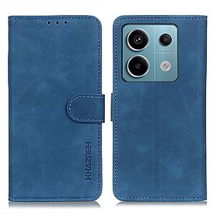 Θήκη Xiaomi Redmi Note 13 Pro 5G KHAZNEH Litchi Retro Texture Leather με βάση στήριξης