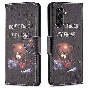 Θήκη Samsung Galaxy A05s OEM Angry bear with chainsaw με βάση στήριξης