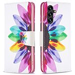 Θήκη Samsung Galaxy A05s OEM Colorful Petals με βάση στήριξης