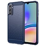 Θήκη Samsung Galaxy A05s Mad Mask Brushed TPU Carbon Πλάτη μπλε