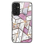 Θήκη Samsung Galaxy A05s OEM Geometric Elegance: Pink & Marble Edition