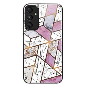 Θήκη Samsung Galaxy A05s OEM Geometric Elegance: Pink & Marble Edition