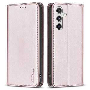 Θήκη Samsung Galaxy A15 4G / A15 5G BINFEN COLOR Leather Wallet series 9 με βάση στήριξης