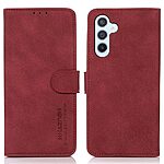 Θήκη Samsung Galaxy A15 4G / A15 5G KHAZNEH Litchi Retro Texture Leather με βάση στήριξης