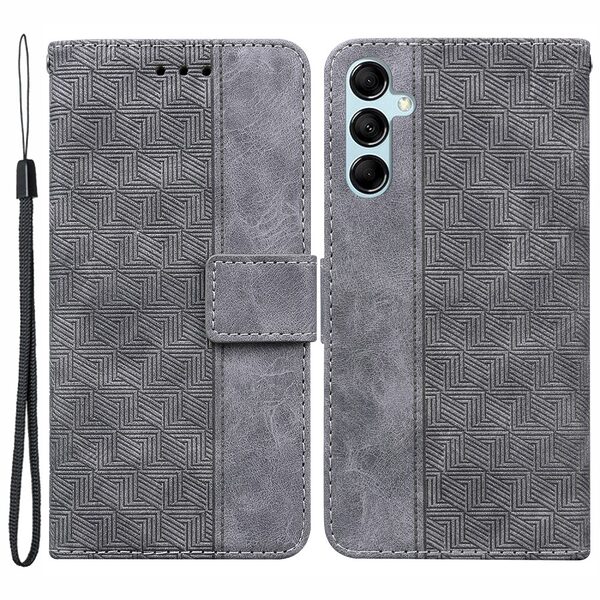 Θήκη Samsung Galaxy A15 4G / A15 5G Mad Mask Leather Wallet Case Geometry Style με βάση στήριξης