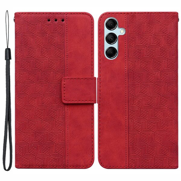 Θήκη Samsung Galaxy A15 4G / A15 5G Mad Mask Leather Wallet Case Geometry Style με βάση στήριξης