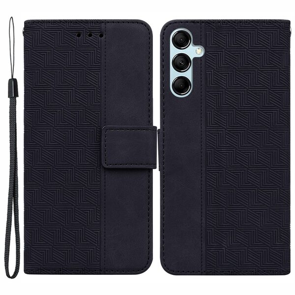 Θήκη Samsung Galaxy A15 4G / A15 5G Mad Mask Leather Wallet Case Geometry Style με βάση στήριξης