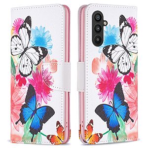 Θήκη Samsung Galaxy A25 5G OEM Vivid Butterflies με βάση στήριξης