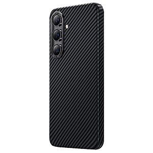 Θήκη Samsung Galaxy S24 5G BENKS Shockproof από Αυθεντικό Kevlar Aramid Fiber Ultra Thin Πλάτη συμβατή με MagSafe Φορτιστή μαύρο