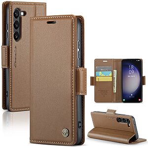 Θήκη Samsung Galaxy S24 5G CASEME 023 Series Πορτοφόλι με βάση στήριξης