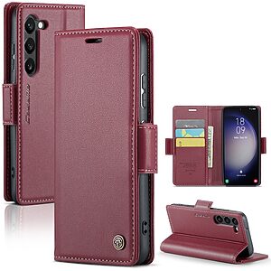 Θήκη Samsung Galaxy S24 5G CASEME 023 Series Πορτοφόλι με βάση στήριξης