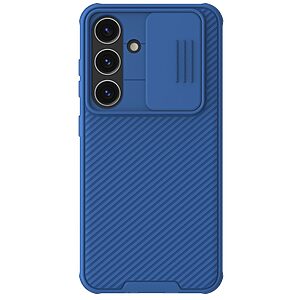 Θήκη Samsung Galaxy S24 5G NiLLkin Camshield Pro Series Πλάτη με προστασία για την κάμερα από σκλήρό Premium TPU μπλε