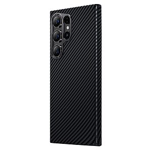 Θήκη Samsung Galaxy S24 Ultra 5G BENKS Shockproof από Αυθεντικό Kevlar Aramid Fiber Ultra Thin Πλάτη συμβατή με MagSafe Φορτιστή μαύρο