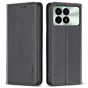 Θήκη Xiaomi Poco X6 Pro 5G BINFEN COLOR Leather Wallet series 9 με βάση στήριξης