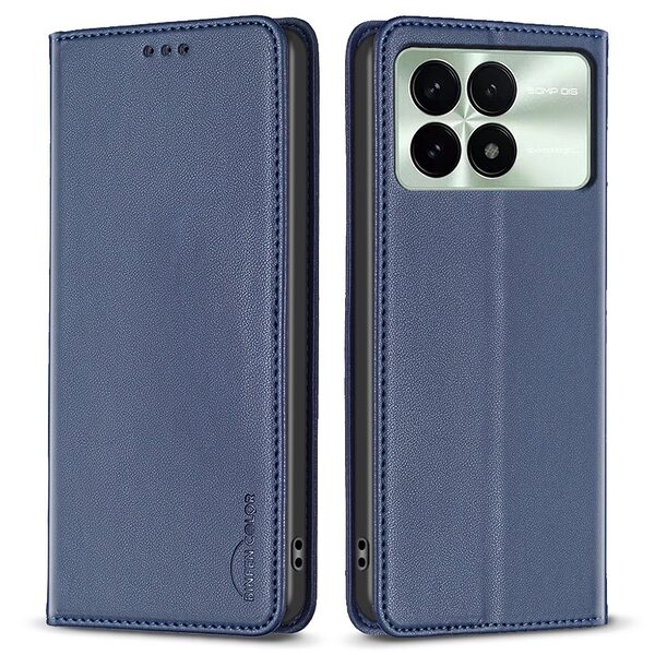 Θήκη Xiaomi Poco X6 Pro 5G BINFEN COLOR Leather Wallet series 9 με βάση στήριξης