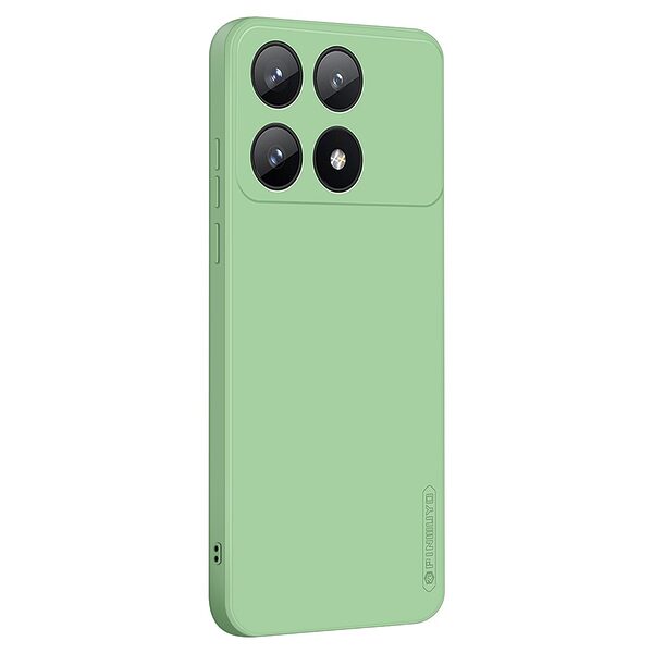 Θήκη Xiaomi Poco X6 Pro 5G PINWUYO Ultra Thin Rubberized v2 Premium Πλάτη TPU με εσωτερική επένδυση πράσινο ανοιχτό