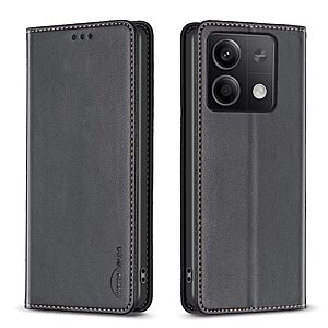 Θήκη Xiaomi Redmi Note 13 4G BINFEN COLOR Leather Wallet series 9 με βάση στήριξης