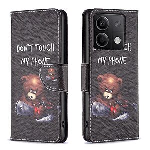 Θήκη Xiaomi Redmi Note 13 4G OEM Angry bear with chainsaw με βάση στήριξης