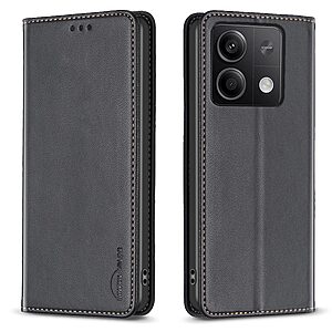 Θήκη Xiaomi Redmi Note 13 5G BINFEN COLOR Leather Wallet series 9 με βάση στήριξης
