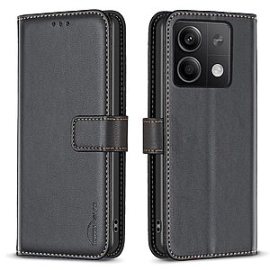 Θήκη Xiaomi Redmi Note 13 5G BINFEN COLOR Leather Wallet series 12 με βάση στήριξης