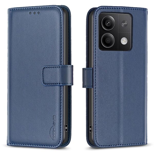 Θήκη Xiaomi Redmi Note 13 5G BINFEN COLOR Leather Wallet series 12 με βάση στήριξης