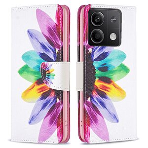 Θήκη Xiaomi Redmi Note 13 5G OEM Colorful Petals με βάση στήριξης