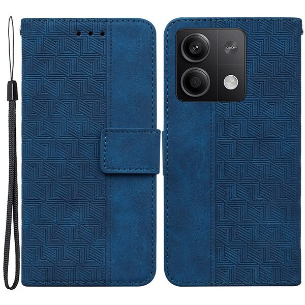 Θήκη Xiaomi Redmi Note 13 5G Mad Mask Leather Wallet Case Geometry Style με βάση στήριξης