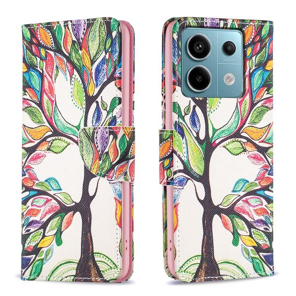 Θήκη Xiaomi Redmi Note 13 Pro 5G / Poco X6 5G OEM Colorized Tree με βάση στήριξης