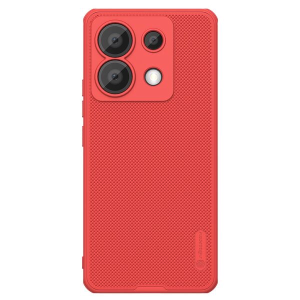 Θήκη Xiaomi Redmi Note 13 Pro 5G / Poco X6 5G NiLLkin Super Frosted Shield Pro Series Πλάτη από Premium σκληρό TPU κόκκινο