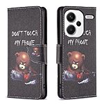 Θήκη Xiaomi Redmi Note 13 Pro+ 5G OEM Angry bear with chainsaw με βάση στήριξης