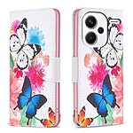 Θήκη Xiaomi Redmi Note 13 Pro+ 5G OEM Vivid Butterflies με βάση στήριξης