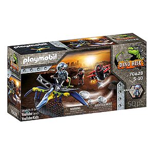 Playmobil Πτεροδάκτυλος Και Μαχητές Με Drone (70628) (PLY70628)