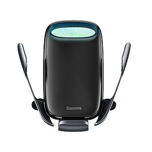 Baseus Car Charger Wireless Rock-solid Electric Holder charger 10W Black (WXHW01-01) (BASWXHW01-01)