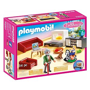 Playmobil Dollhouse Σαλόνι Κουκλόσπιτου για 4+ ετών (70207)