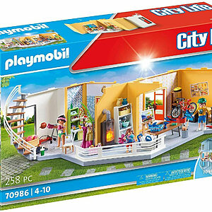 Playmobil City Life Επιπλωμένη Επέκταση Ορόφου για το Μοντέρνο Σπίτι για 4-10 ετών (70986)