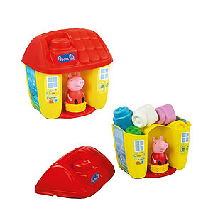 Clementoni Τουβλάκια Peppa Pig Clemmy Bucket για 1.5+ Ετών 6τμχ (17346) (CLE17346)