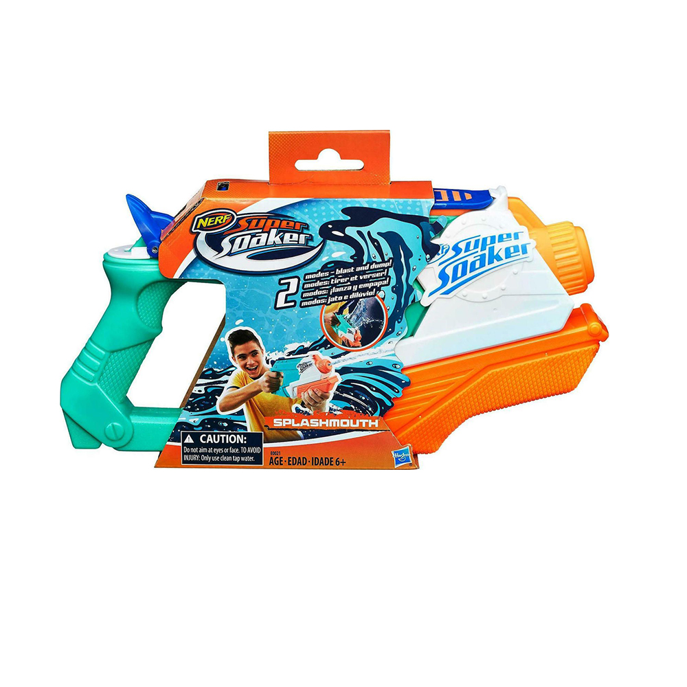 0057614_0 Hasbro Nerf Εκτοξευτής Splashmouth Super Soaker για 6+ Ετών (E0021) (HASE0021) - Image 1
