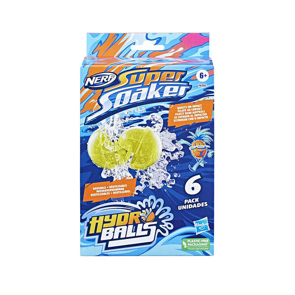 Hasbro Nerf Σφαίρες Hydro Balls Super Soaker για 6+ Ετών (F6393) (HASF6393) - Image 1