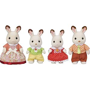 Sylvanian Families Chocolate Rabbit Family (5655) (SLV5655)